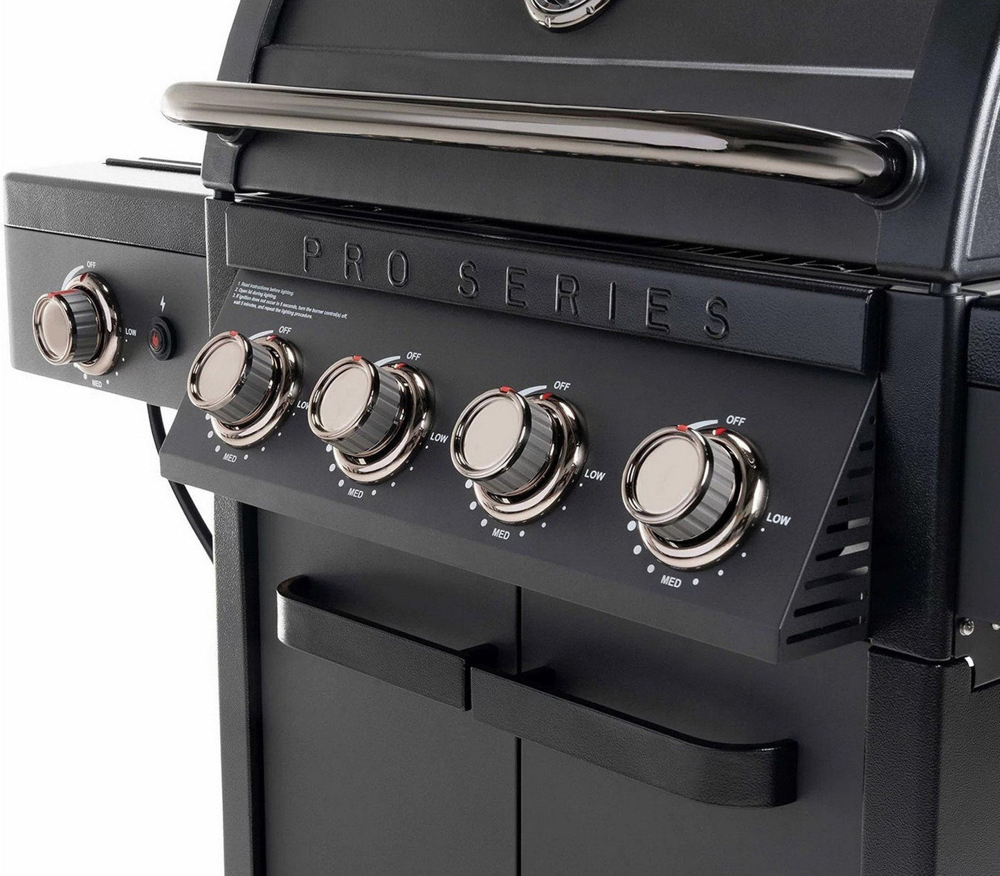 Large 4 Burner Gas Grill 51200 BTU 500 sq in LP Propane w/ Side Burner & Cover