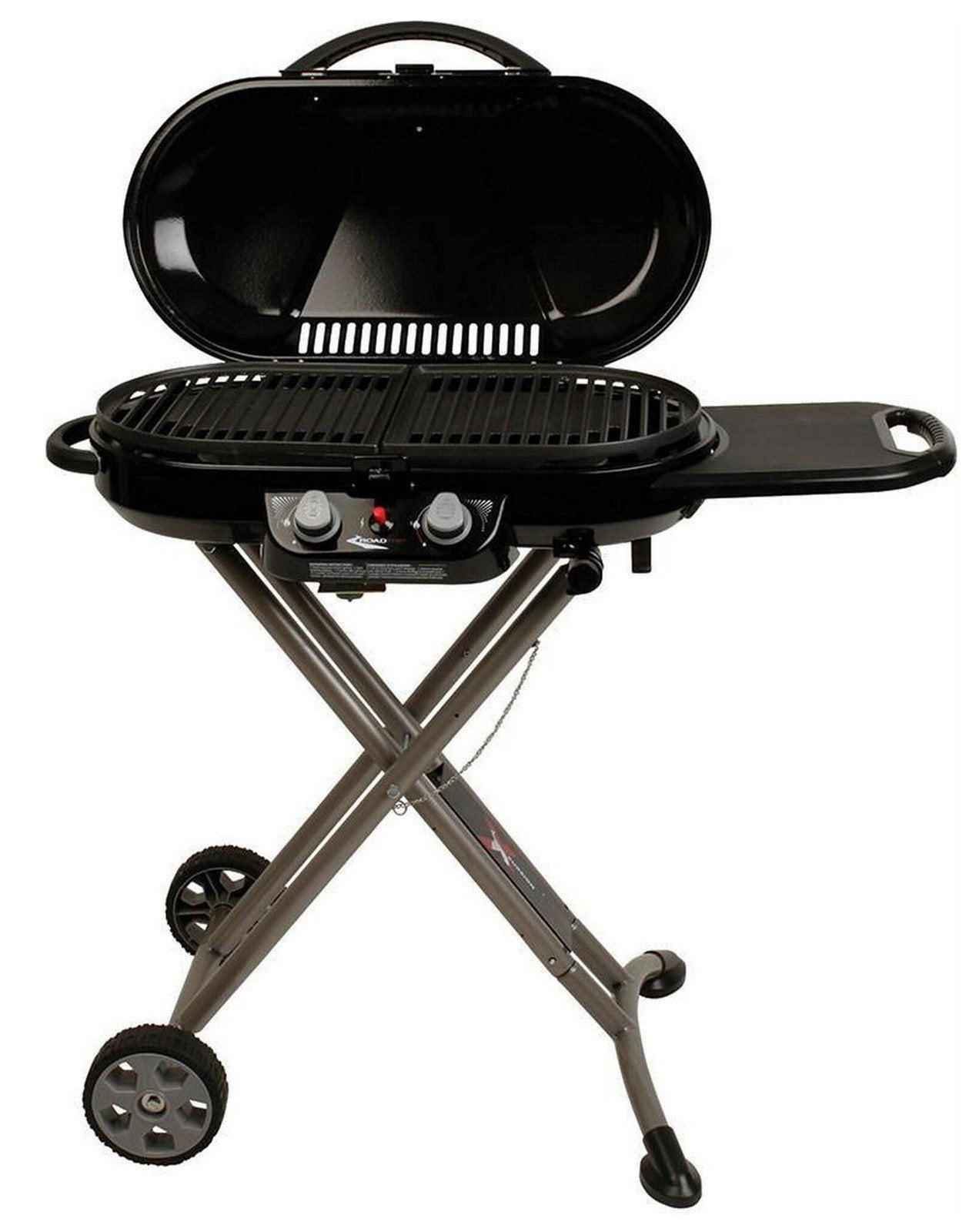 Coleman Roadtrip X-Cursion Portable Propane Grill 2 Burner Gas 20,000 BTU Blue