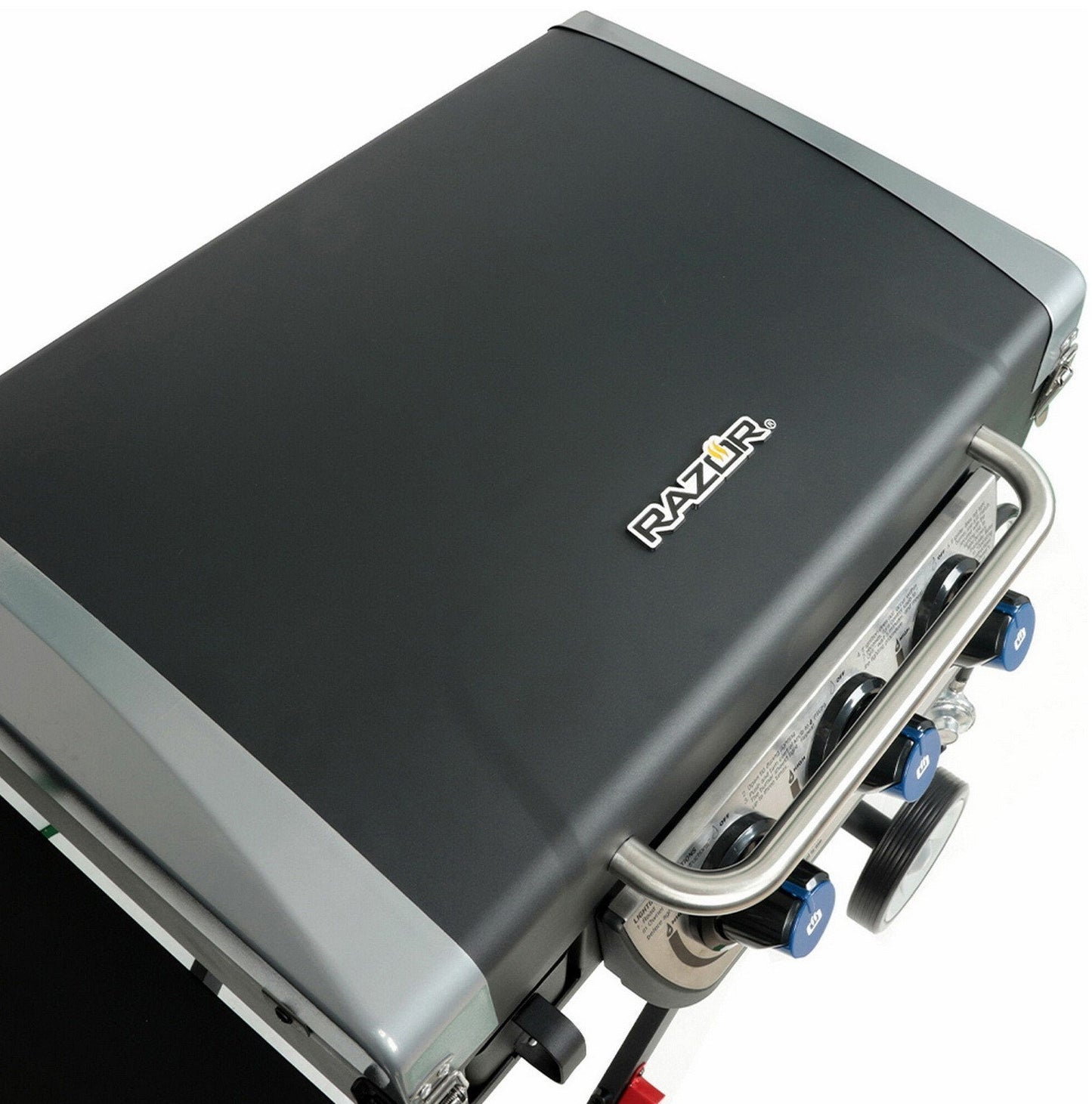 Razor 3 Burner Portable Propane Gas Griddle Large 30,000 BTU Cooks 31 Burgers