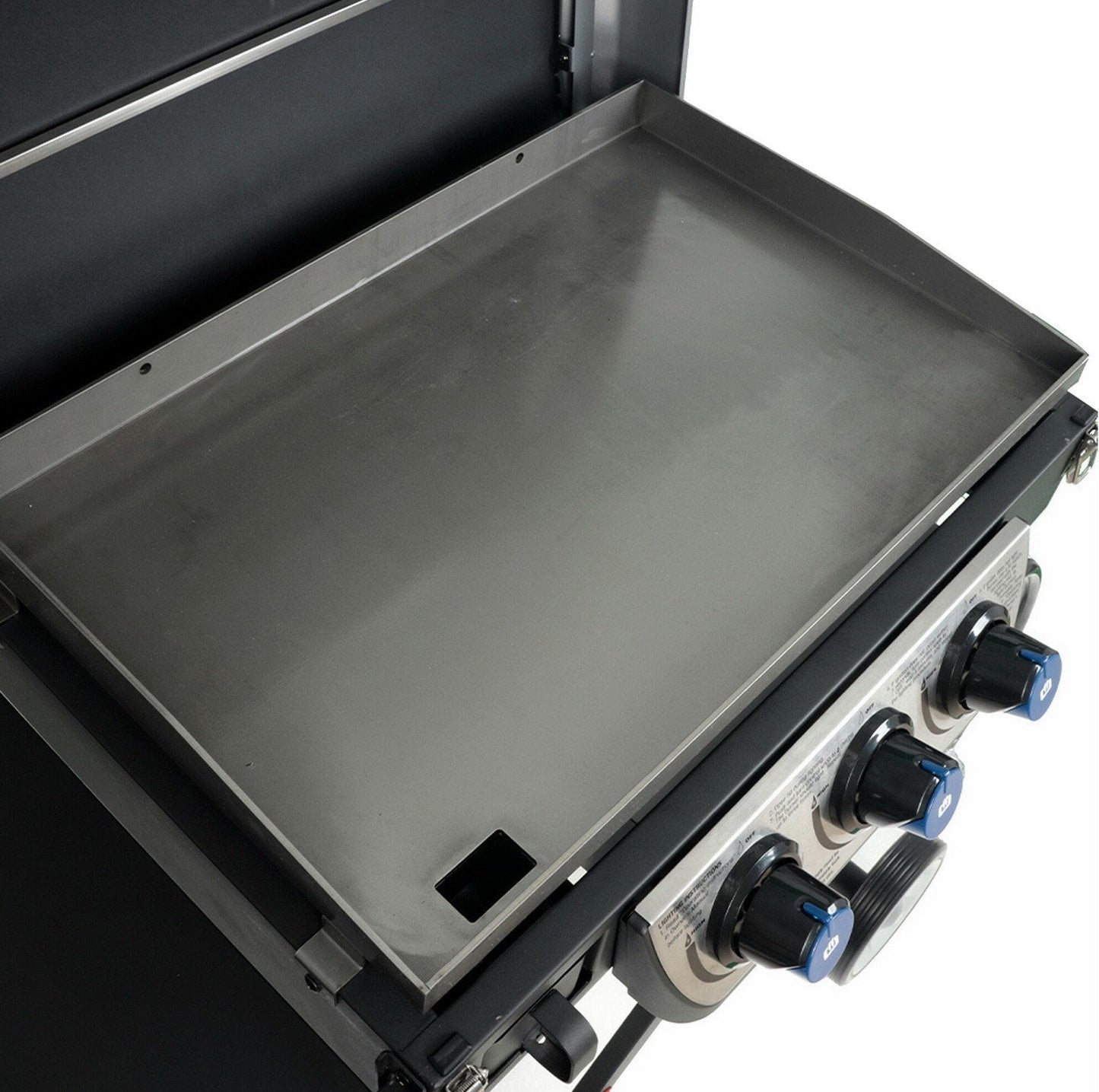 Razor 3 Burner Portable Propane Gas Griddle Large 30,000 BTU Cooks 31 Burgers