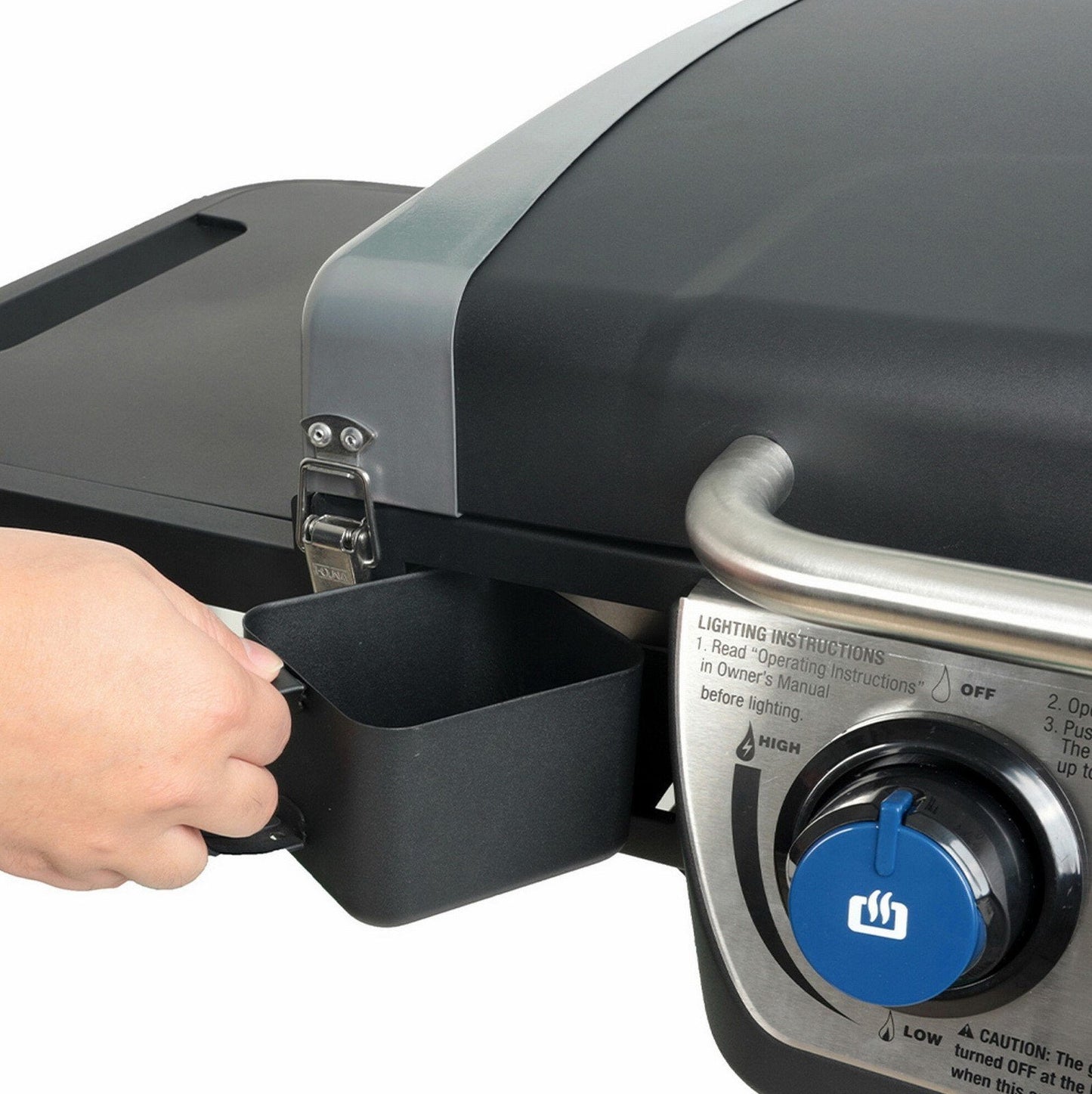 Razor 3 Burner Portable Propane Gas Griddle Large 30,000 BTU Cooks 31 Burgers