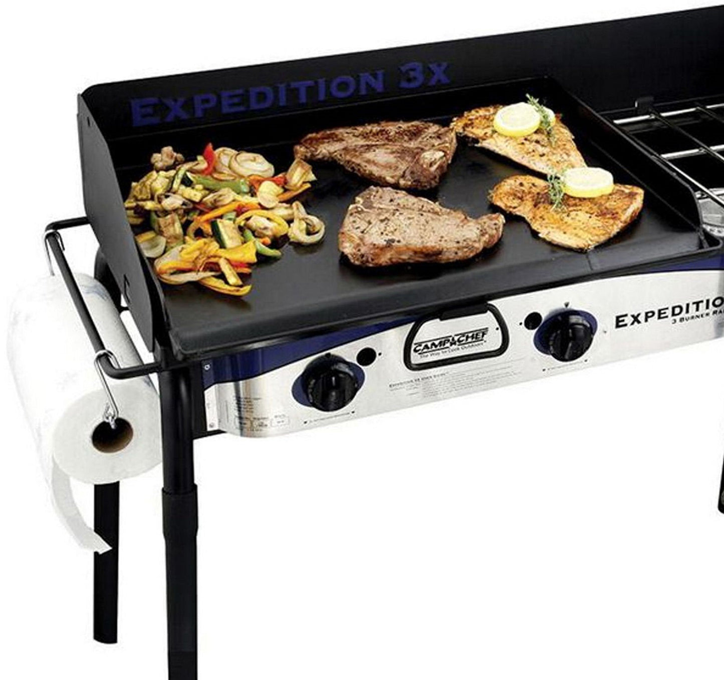 Camp Chef Expedition Outdoor Gas Griddle 3X 3 Burner Propane Stove
