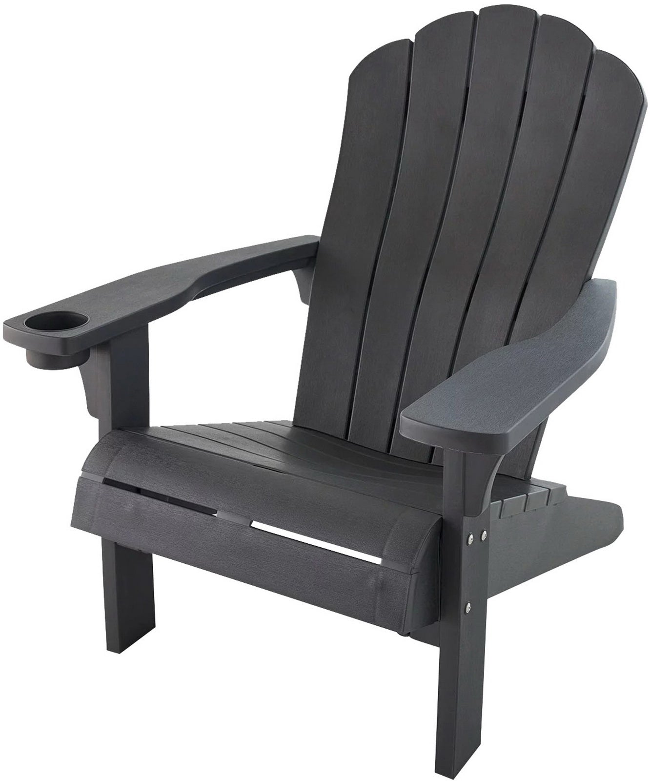 Keter Adirondack Chair Outdoor All Weather Plastic Deck Patio Pool Furniture