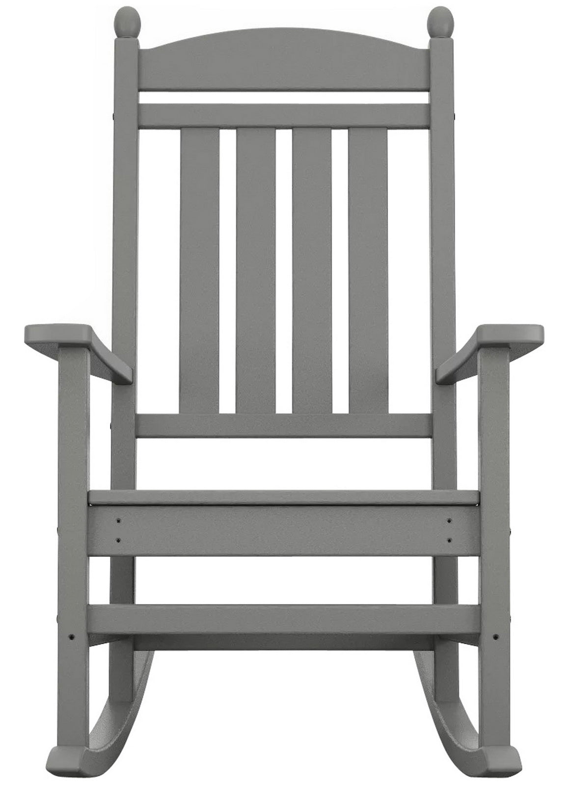 Outdoor Rocking Chair Patio Porch Rocker Durable Plastic Boards 350 lb Capacity