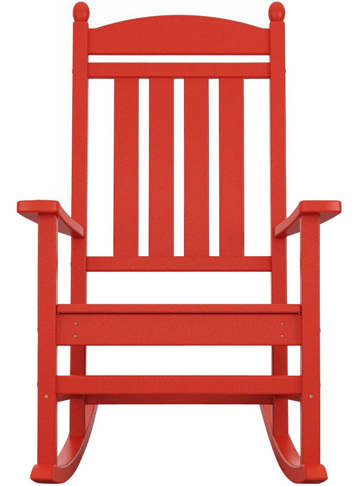 Outdoor Rocking Chair Patio Porch Rocker Durable Plastic Boards 350 lb Capacity