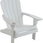 Keter Adirondack Chair Outdoor All Weather Plastic Deck Patio Pool Furniture