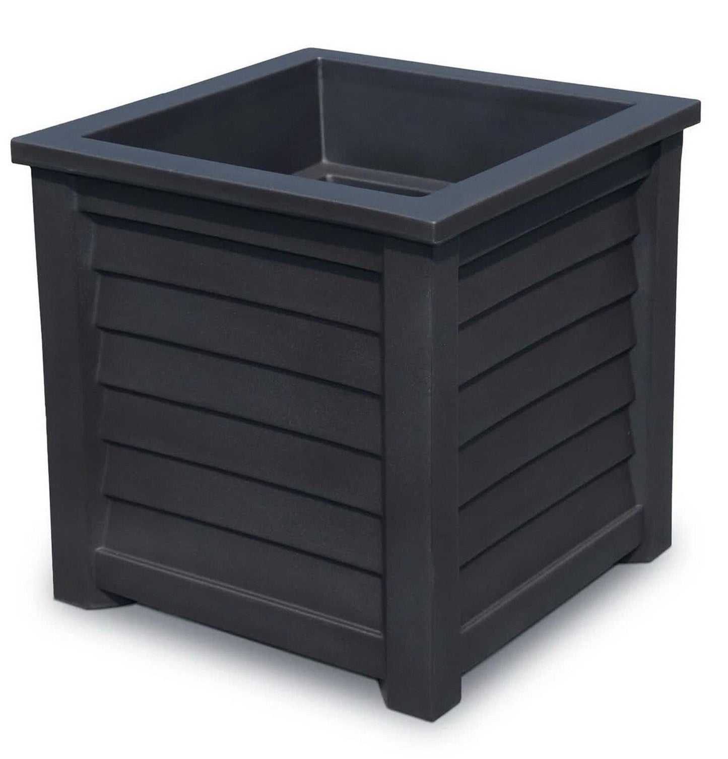 Large Outdoor Double Wall Plastic Planter Water Reservoir Flower Plant Pot 20" x 20"