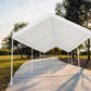 Huge 10' x 20' Canopy Party Tent Shelter Carport Pop-Up Canopy 8 Leg Steel Frame
