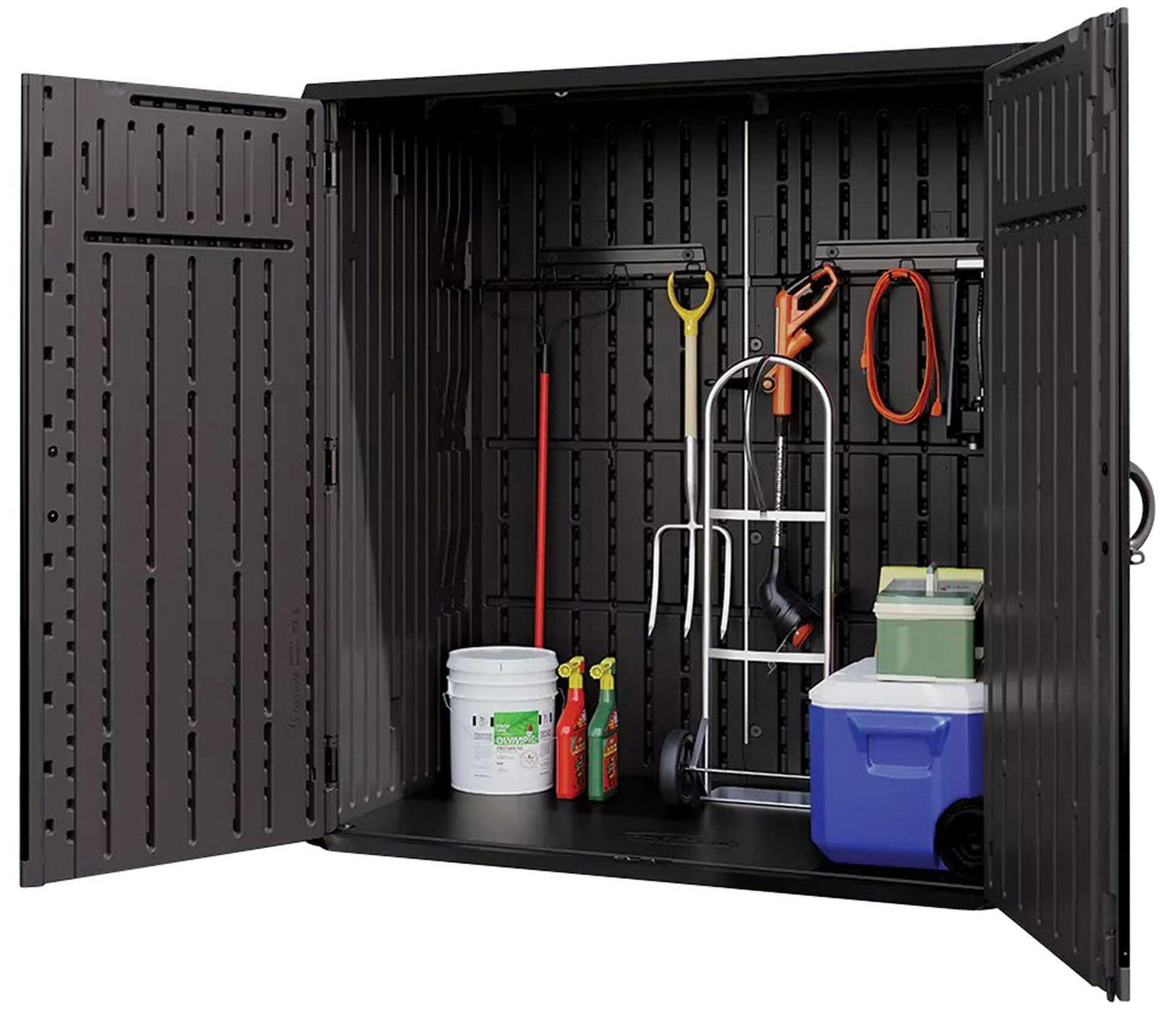 Suncast Extra Large Vertical Outdoor Storage Garden Shed 6' x 4' x 6'