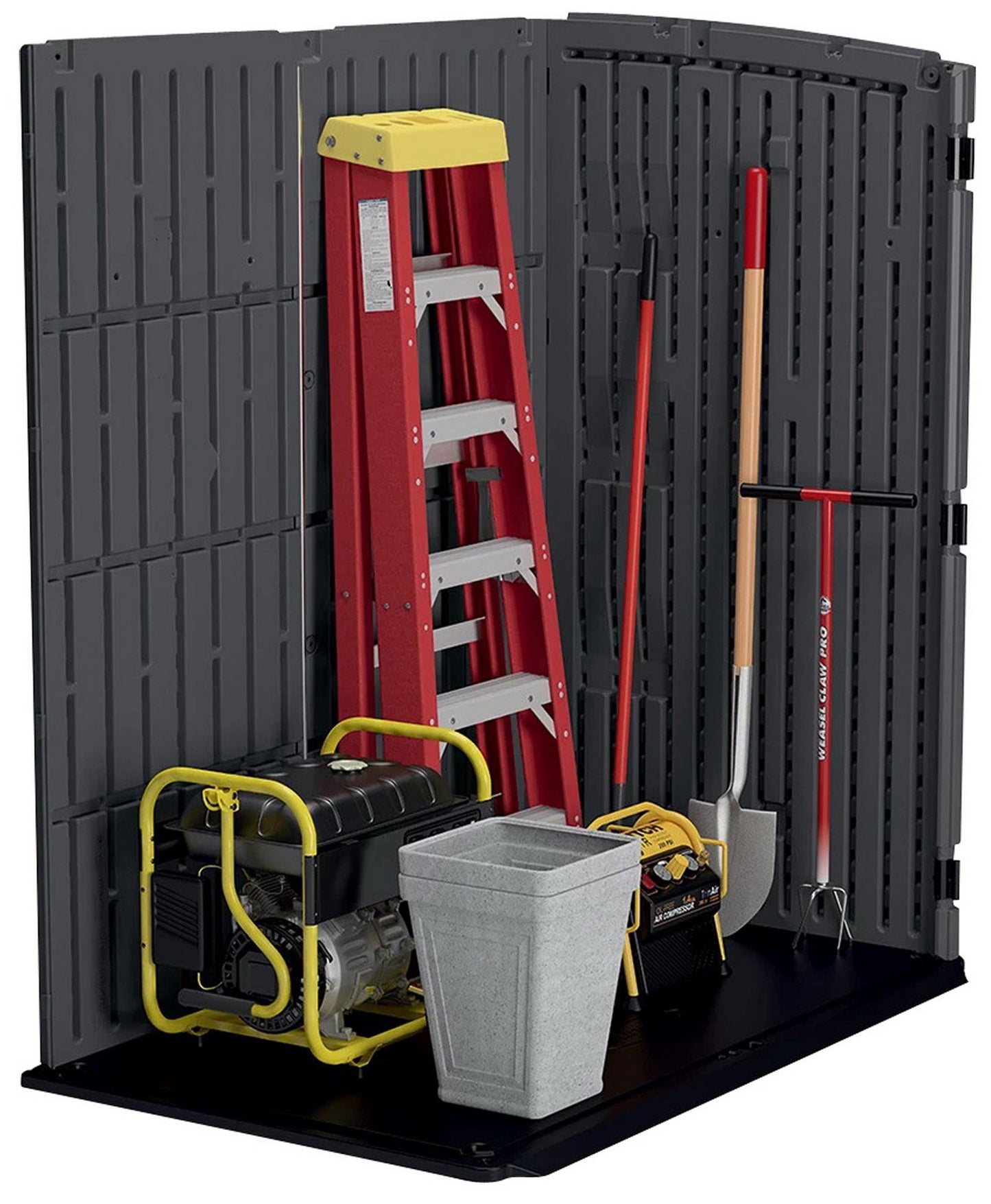 Suncast Extra Large Vertical Outdoor Storage Garden Shed 6' x 4' x 6'
