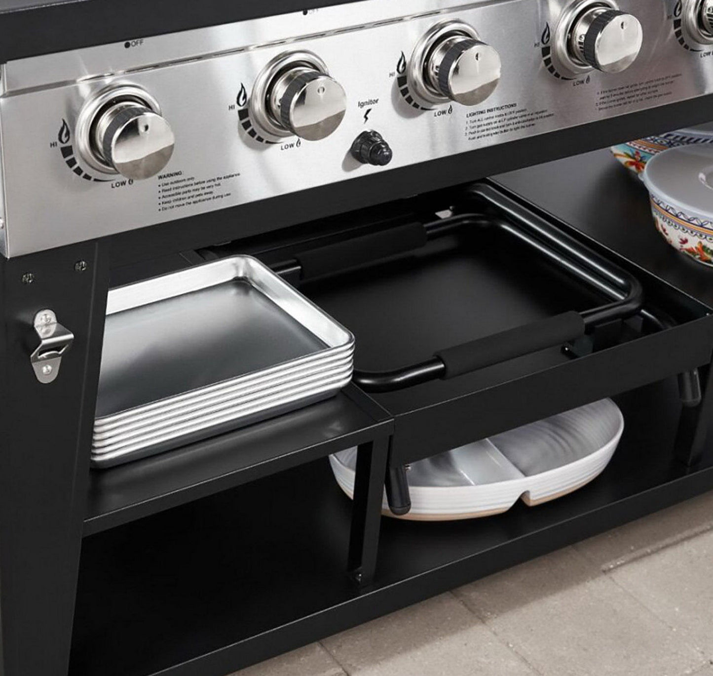 Commercial Gas BBQ Grill Large Event 8 Burner Propane LP 116,000 BTU