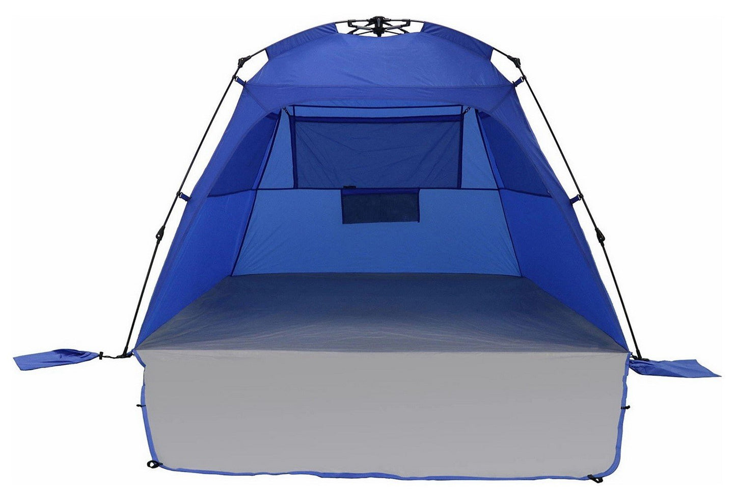 Big Instant Sun Shelter Beach Camping Tent Mesh Windows Closable Door 6' x 9.5'