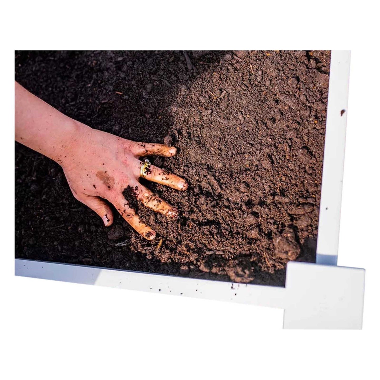 Raised Garden Bed Planter Kit Gardening Vegetable Gardener Frame 48" x 48"