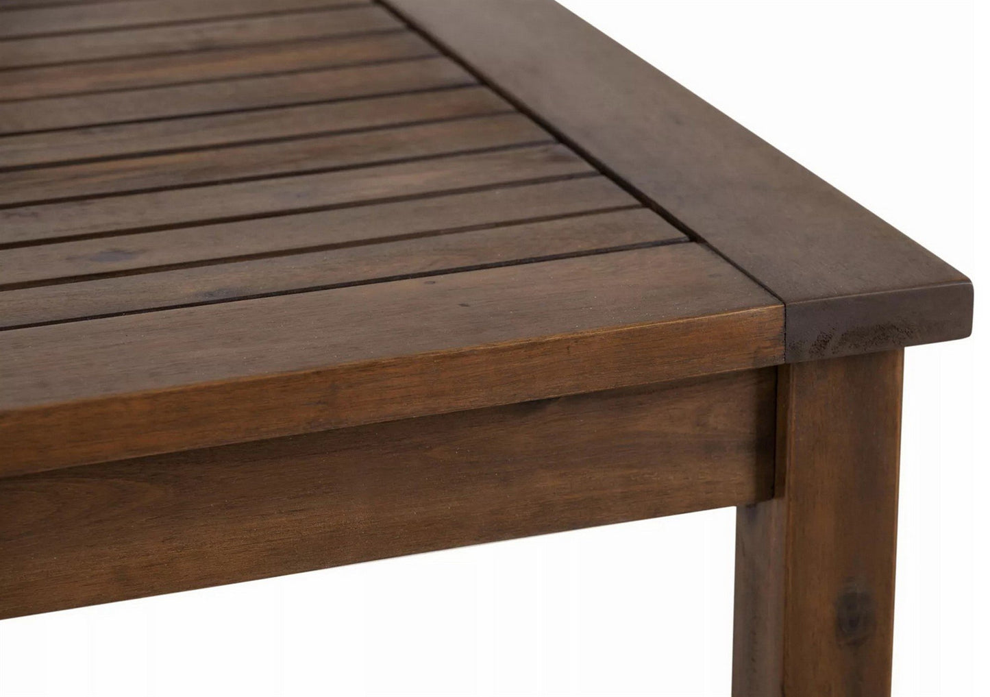 7-pc Outdoor Polyester Cushion Acacia Wood Dining Set
