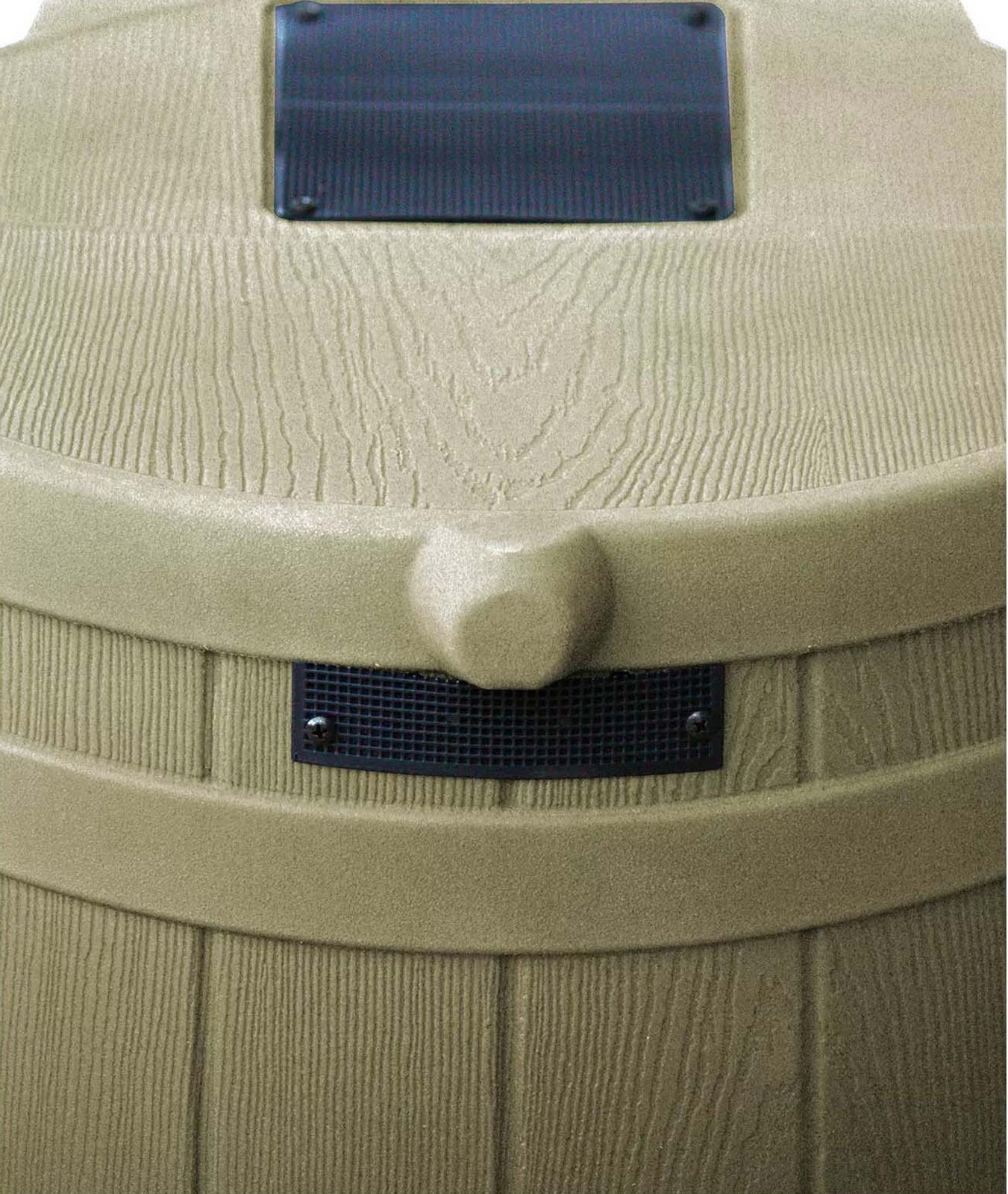 40 Gallon Rain Barrel Water Collection Storage System with Spigots