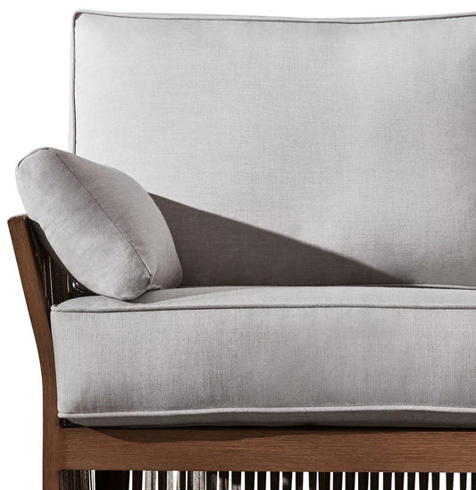 Monterrey Collection 4-Piece Cushioned Woven Rope Deep Seating Set