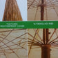 Large 8' Hula Beach Umbrella Tiki Thatch Canopy Patio Pool Market Shade