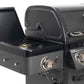 Large 4 Burner Gas Grill 51200 BTU 500 sq in LP Propane w/ Side Burner & Cover