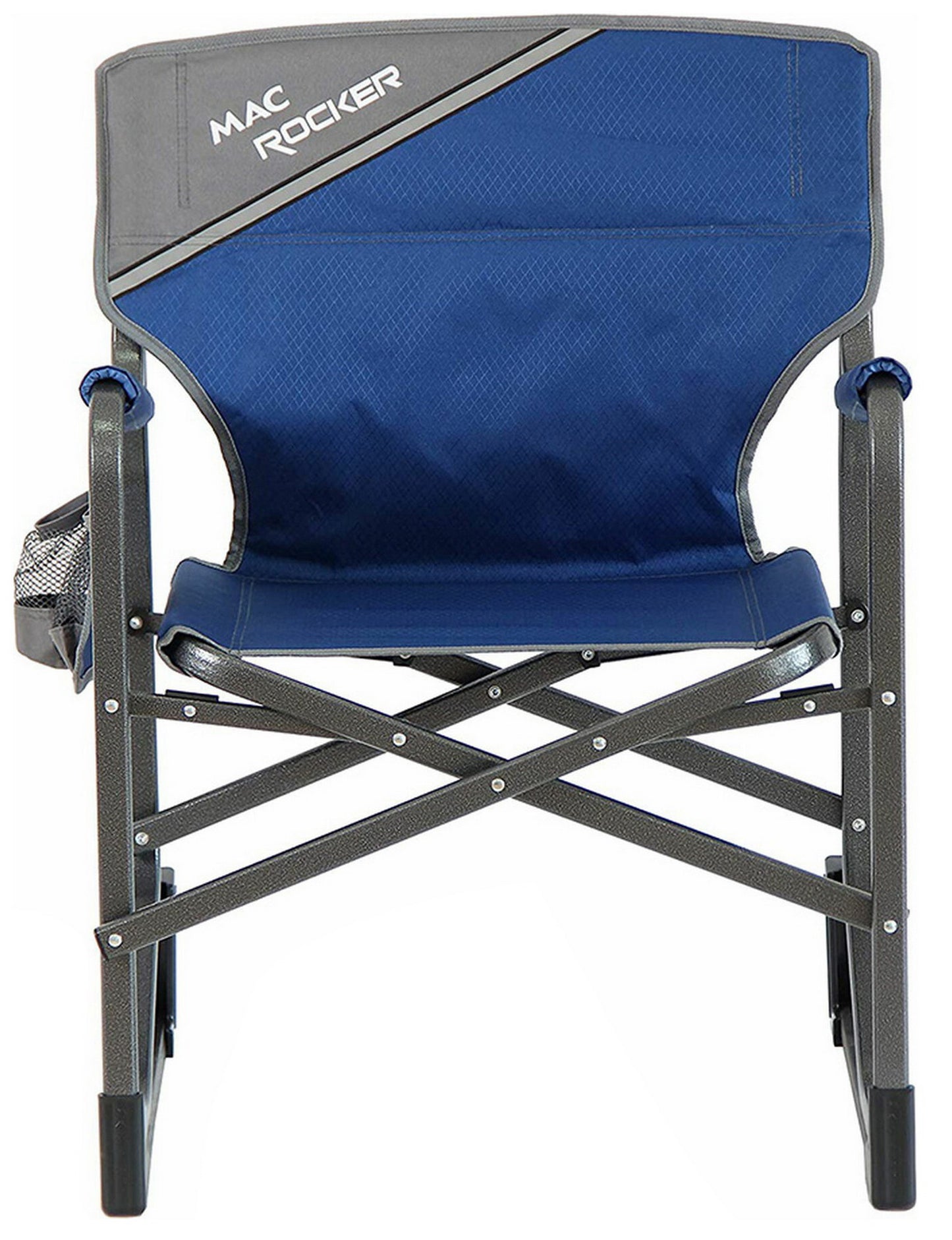 Outdoor Camping Rocking Chair Carry Bag Heavy Duty Canvas Steel Frame Red Blue