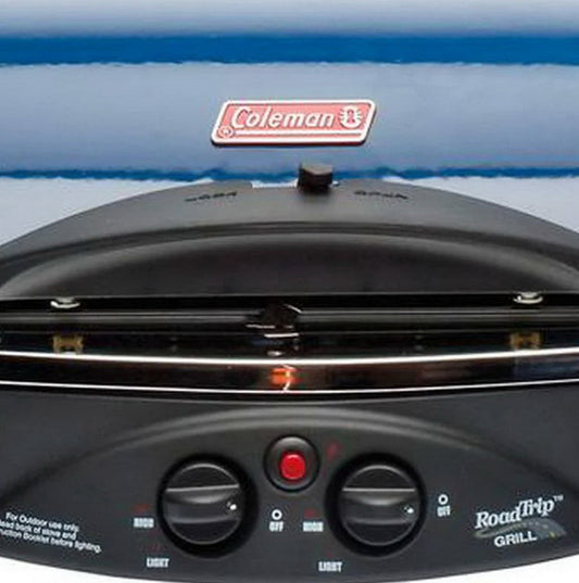 Coleman RoadTrip Propane Gas Grill Two Burner 20,000 BTU Instant Start