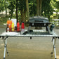 Portable Expandable Camping Table 28" to 48" x 27" Telescoping Aluminum Frame