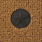 Scraper Door Mat 30'' x 18'' Black Tan Entry Door Patio Turf Star Design