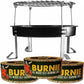 Reusable Burnie-Q Collapsible Camp Grill Set 3 Medium Alder Wood Fuel Stumps