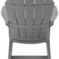Keter Adirondack Chair Outdoor All Weather Plastic Deck Patio Pool Furniture