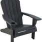 Keter Adirondack Chair Outdoor All Weather Plastic Deck Patio Pool Furniture