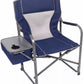 Oversized Directors Outdoor Camping Folding Chair 12 Can Cooler & Side Table