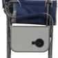 Oversized Directors Outdoor Camping Folding Chair 12 Can Cooler & Side Table