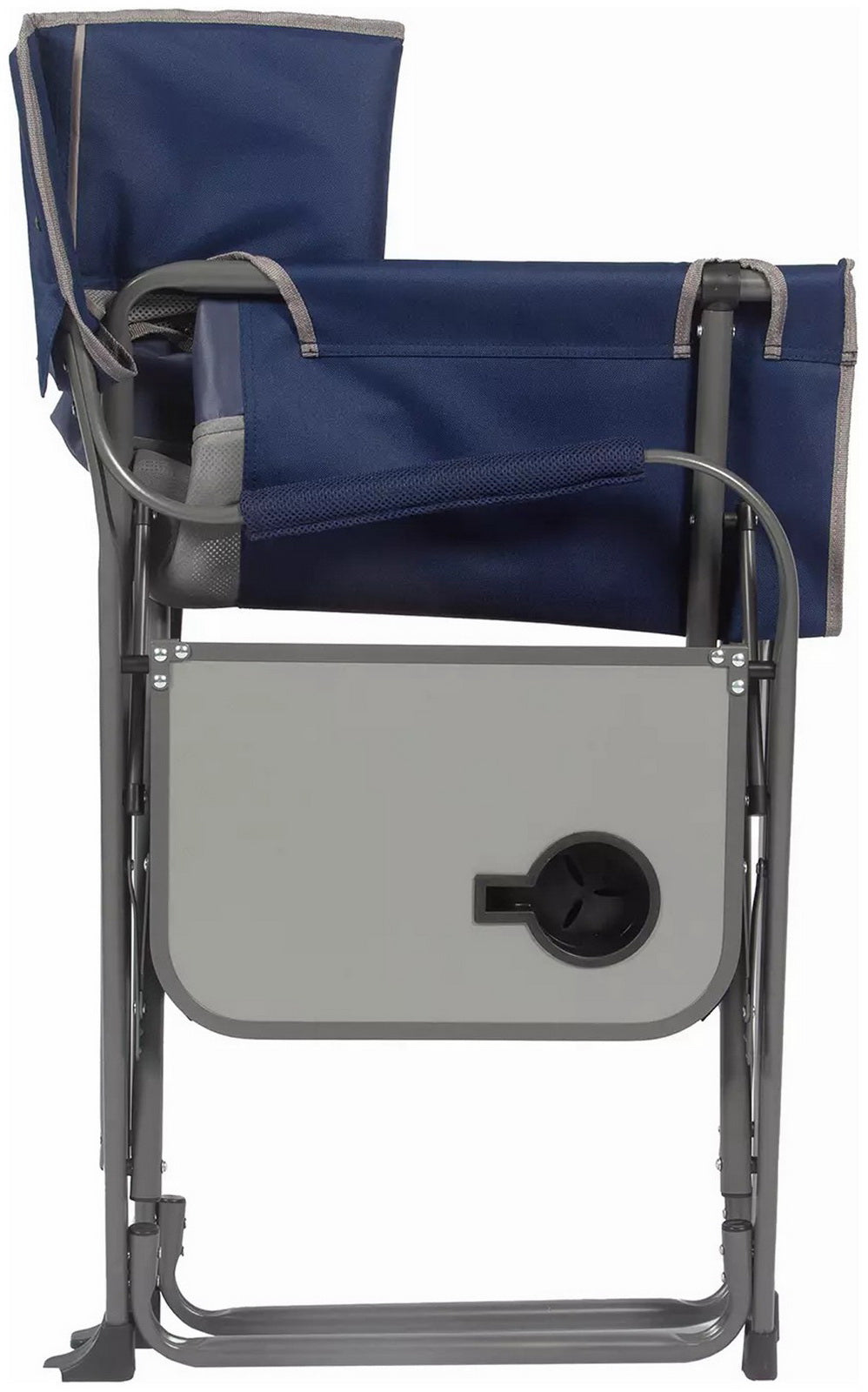 Oversized Directors Outdoor Camping Folding Chair 12 Can Cooler & Side Table