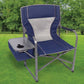 Oversized Directors Outdoor Camping Folding Chair 12 Can Cooler & Side Table