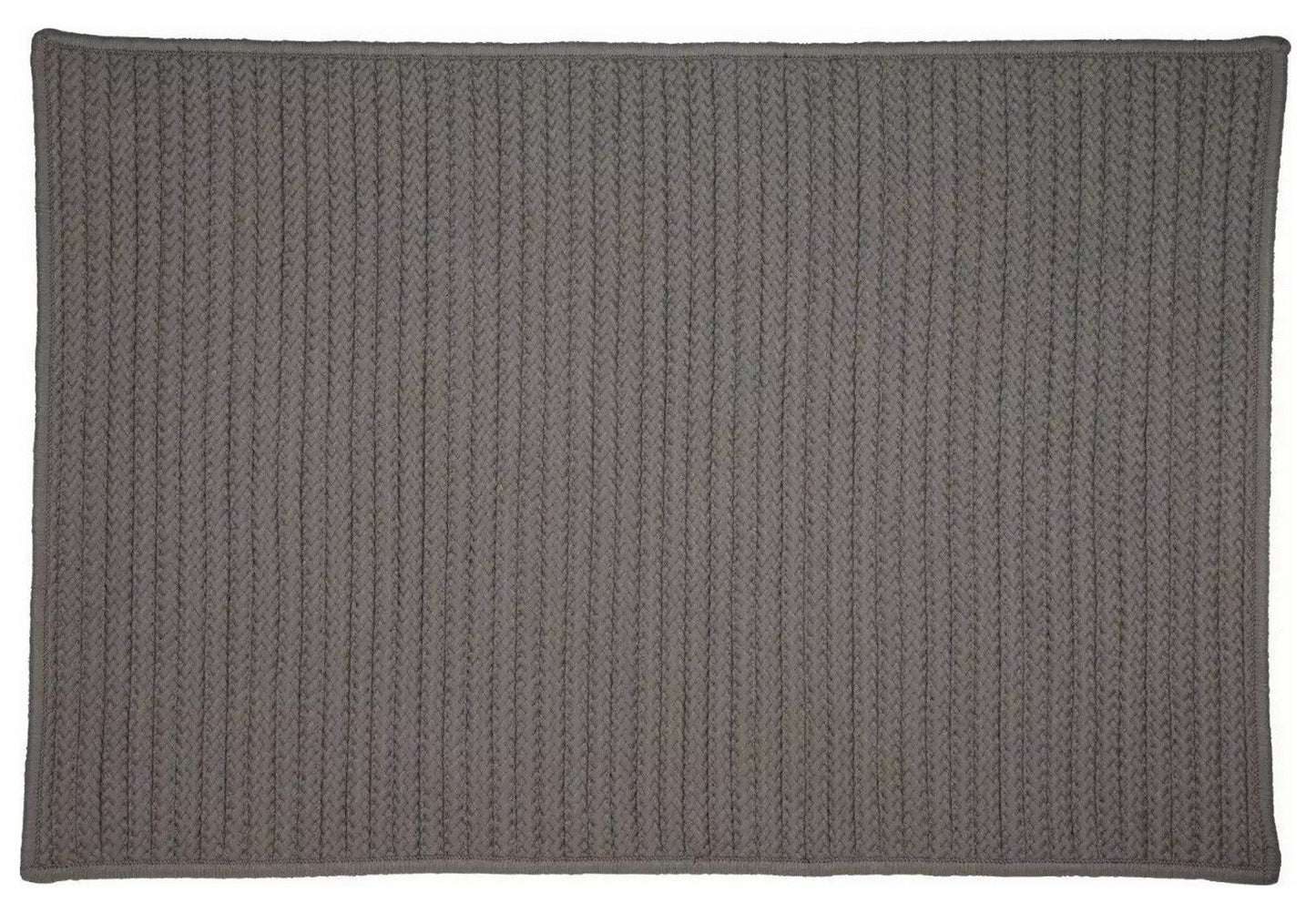 2' x 3' Reversible Indoor Outdoor Rug Rectangle Braided Polypropylene Door Mat