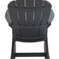 Keter Outdoor Rocking Adirondack Chair Porch Rocker Heavy Duty 350 lb Capacity