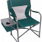 Oversized Directors Outdoor Camping Folding Chair 12 Can Cooler & Side Table