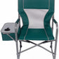 Oversized Directors Outdoor Camping Folding Chair 12 Can Cooler & Side Table