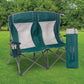 Oversized Folding Portable Camping Arm Chair Outdoor Double Wide