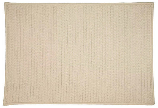2' x 3' Reversible Indoor Outdoor Rug Rectangle Braided Polypropylene Door Mat