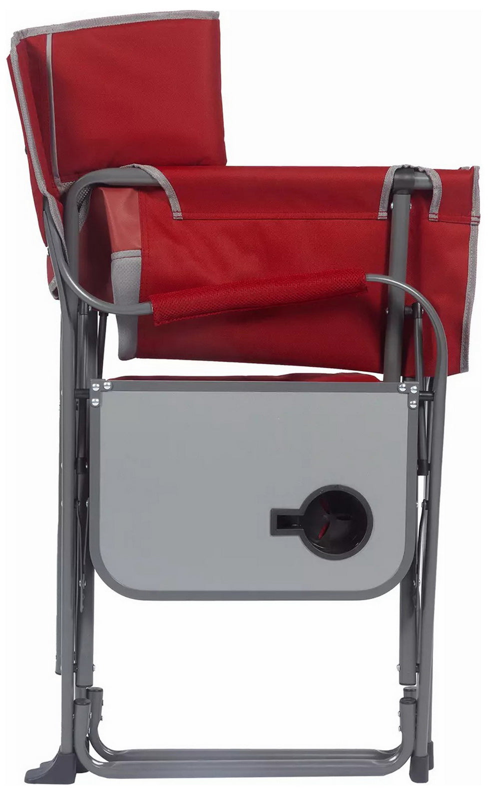 Oversized Directors Outdoor Camping Folding Chair 12 Can Cooler & Side Table