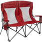 Oversized Folding Portable Camping Arm Chair Outdoor Double Wide