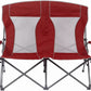 Oversized Folding Portable Camping Arm Chair Outdoor Double Wide