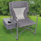 Oversized Directors Outdoor Camping Folding Chair 12 Can Cooler & Side Table