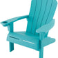 Keter Adirondack Chair Outdoor All Weather Plastic Deck Patio Pool Furniture