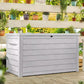 Keter Large 230 Gallon Outdoor Storage Deck Box Patio Weatherproof Resin Plastic