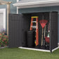 Suncast Extra Large Vertical Outdoor Storage Garden Shed 6' x 4' x 6'