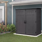 Suncast Extra Large Vertical Outdoor Storage Garden Shed 6' x 4' x 6'