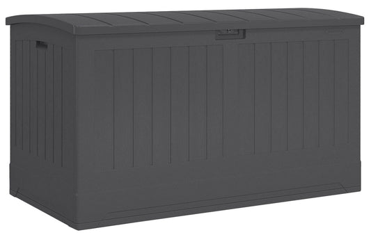 Suncast 200 Gallon Large Outdoor Storage Deck Box Bench Weatherproof Resin