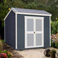 Gardena 8' x 6' Outdoor Wood Utility Shed Garden Lawn Equipment Storage Building