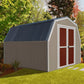 8' x 12' Outdoor Wood Shed Barn Style Roof Wooden Easy Build Full Install Kit